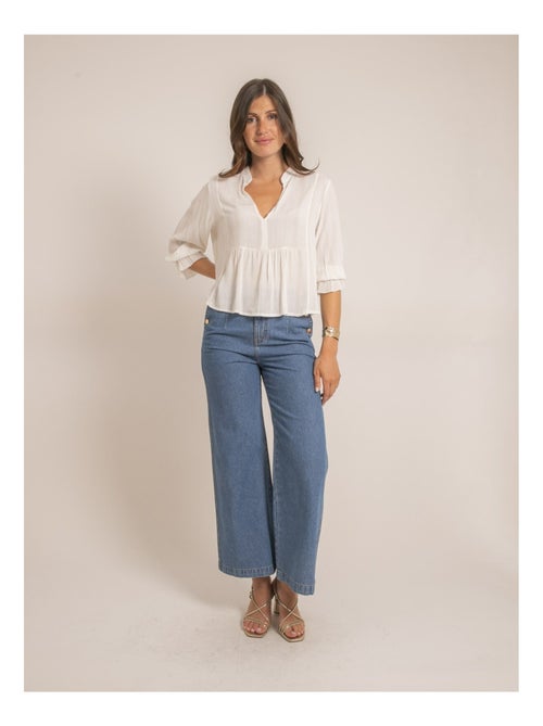 Blouse lurex FERGIE - Kiabi