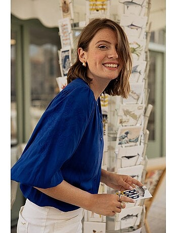 Blouse manches 3/4 - Terre de Marins