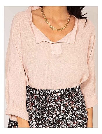 Blouse manches 3/4 FIORETA