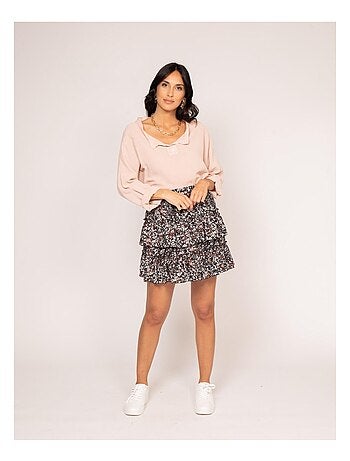 Blouse manches 3/4 FIORETA