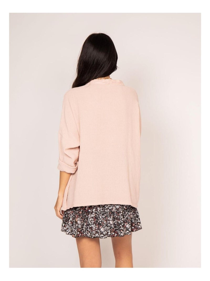 Blouse manches 3/4 FIORETA Rose - Kiabi