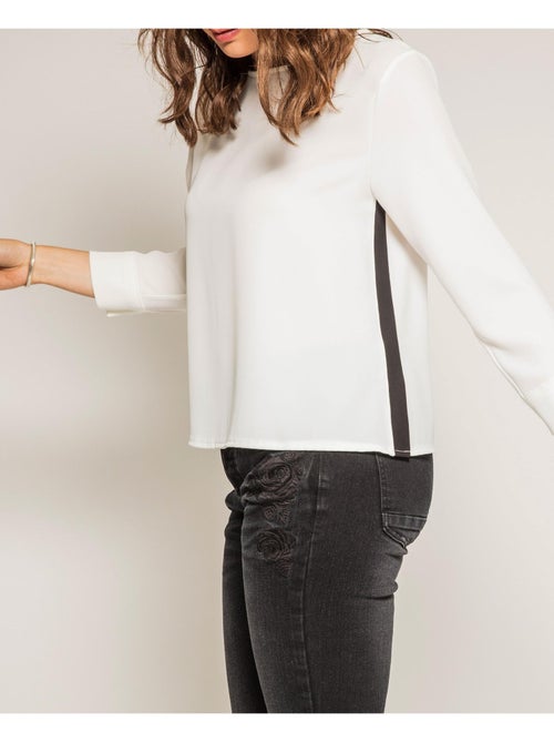 Blouse manches 3/4 orkie - Kiabi Blouse manches 3/4 orkie - Kiabi