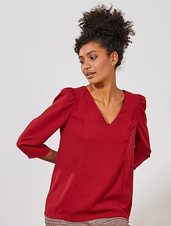 Blouse manches ballons - Kiabi
