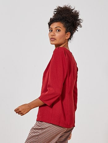 Blouse manches ballons - Kiabi