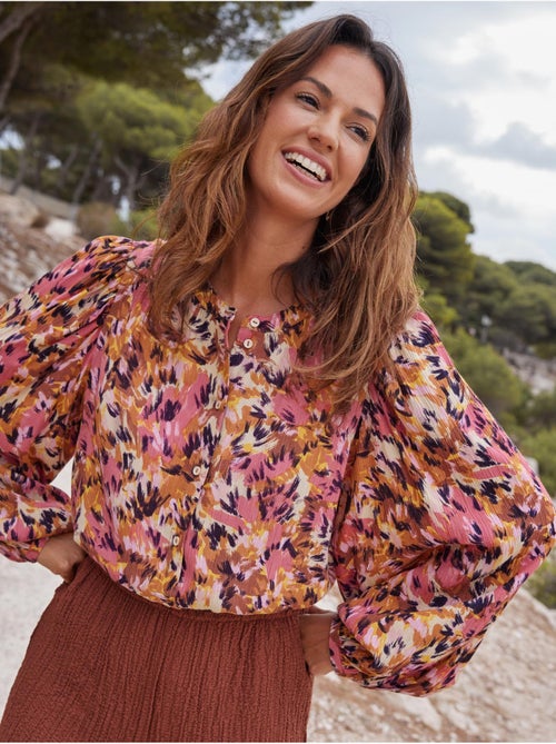 Blouse manches bouffantes - DAXON - Kiabi