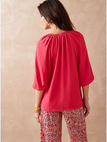 Blouse manches bouffantes - DAXON