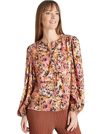 Blouse manches bouffantes