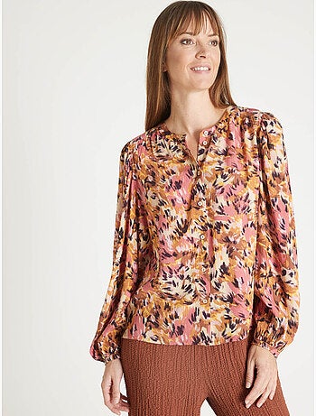 Blouse manches bouffantes