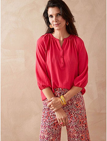 Blouse manches bouffantes