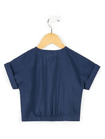 Blouse manches courtes - Terre de Marins