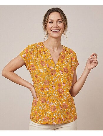 Blouse manches courtes - Terre de Marins
