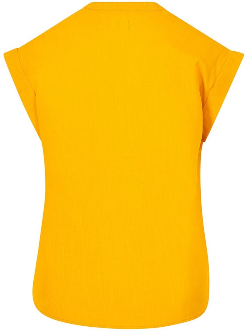 Blouse manches courtes - Terre de Marins Jaune - Kiabi