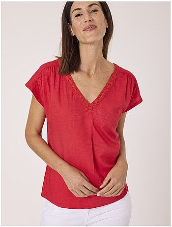 Blouse manches courtes - Terre de Marins