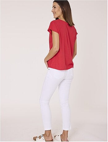 Blouse manches courtes - Terre de Marins