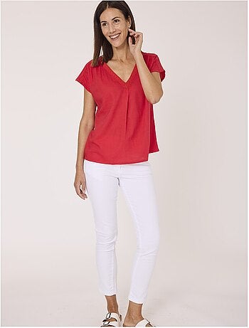 Blouse manches courtes - Terre de Marins