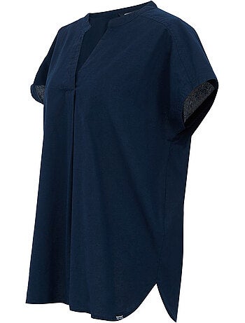 Blouse manches courtes col v rianne - regatta