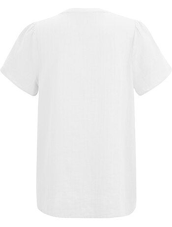 Blouse manches courtes col v selen - regatta