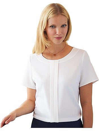 Blouse manches courtes felina - brook taverner