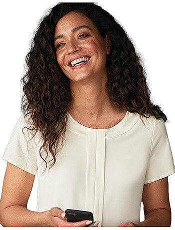 Blouse manches courtes felina - brook taverner
