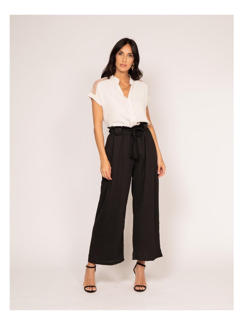 Blouse manches courtes FORCA Beige - Kiabi