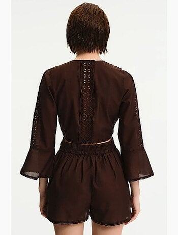 Blouse manches courtes penti