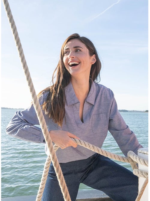 Blouse manches longues - Terre de Marins - Kiabi