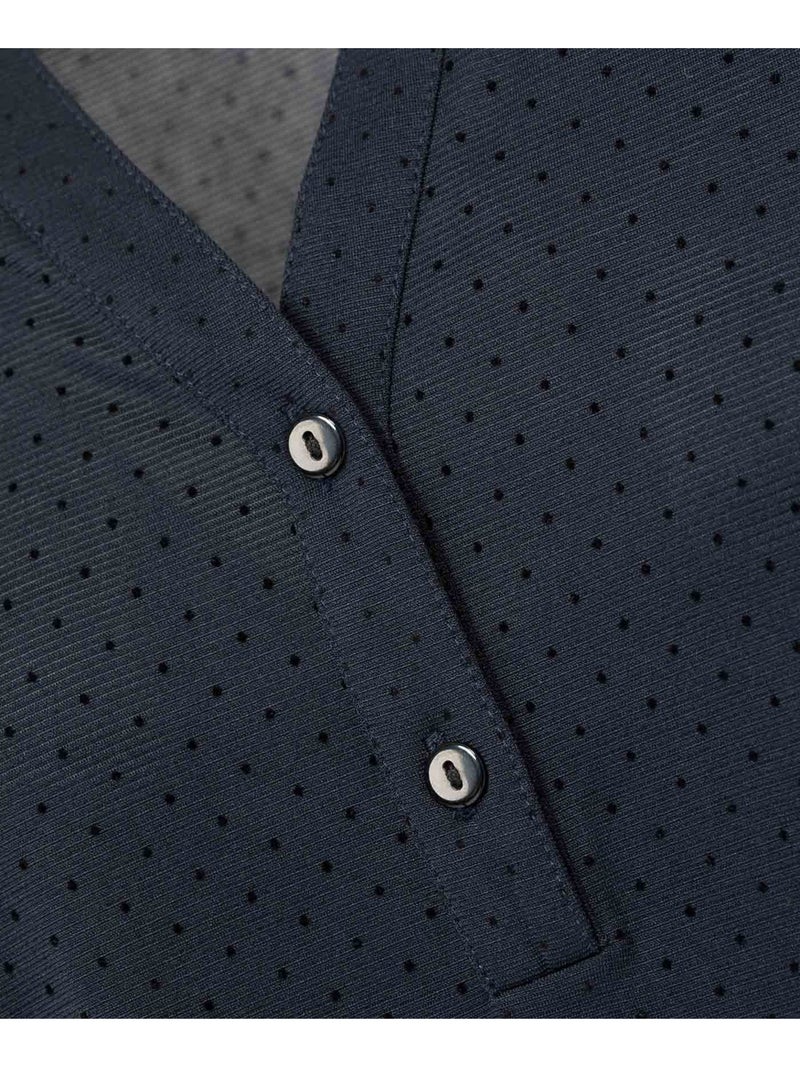 Blouse manches longues - Terre de Marins Bleu - Kiabi