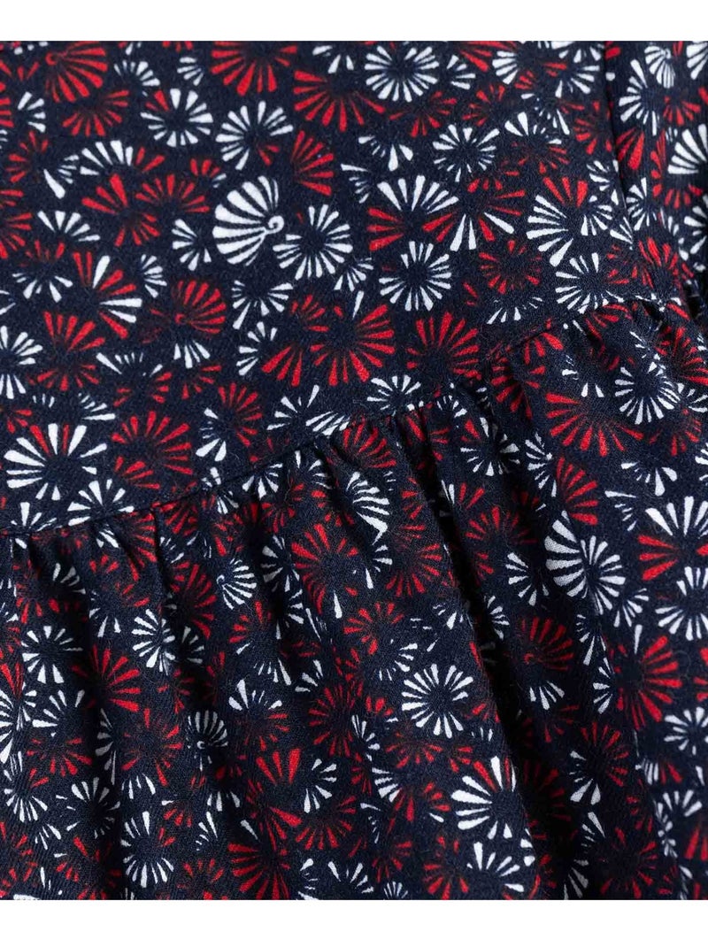 Blouse manches longues - Terre de Marins Rouge - Kiabi