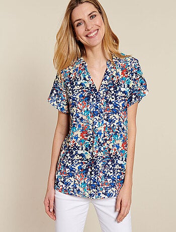 Blouse manches papillon - damart