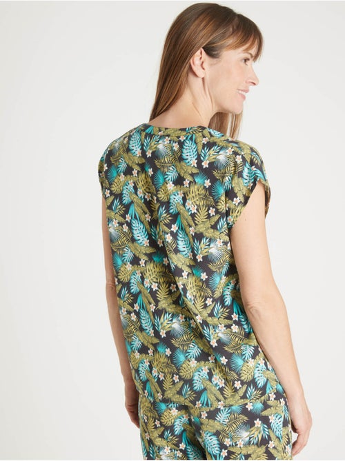 Blouse manches T tissu fluide - DAXON - Kiabi