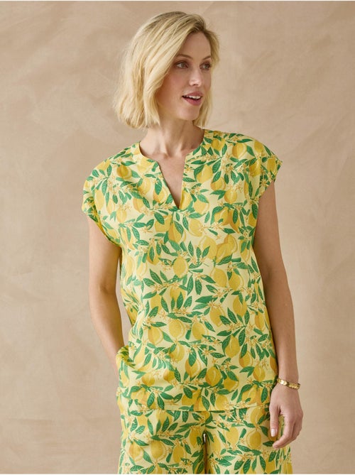 Blouse manches T tissu fluide - DAXON - Kiabi