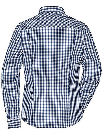 Blouse motif/style à carreaux - james and nicholson