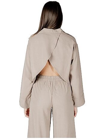 Blouse ONLARIS LIFE à manches longues en viscose et polyester Only