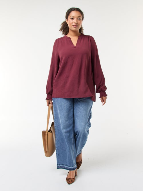 Blouse 'Only Carmakoma' - Kiabi