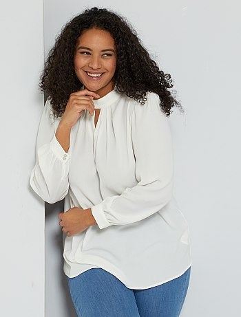 Blouse ouverture goutte