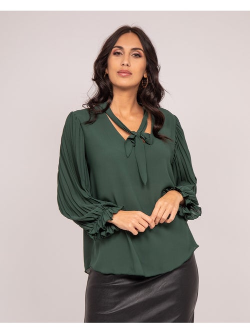 Blouse plisse FUGGIA - Kiabi