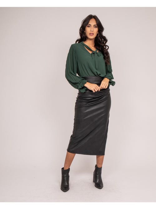 Blouse plisse FUGGIA - Kiabi