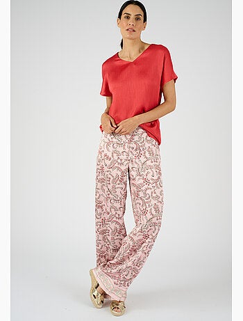 Blouse plissé permanent - Damart