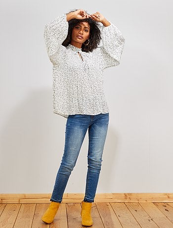 Blouse plissée - Kiabi