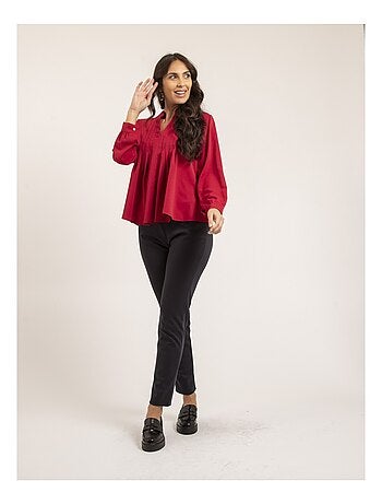 Blouse plissée OANA