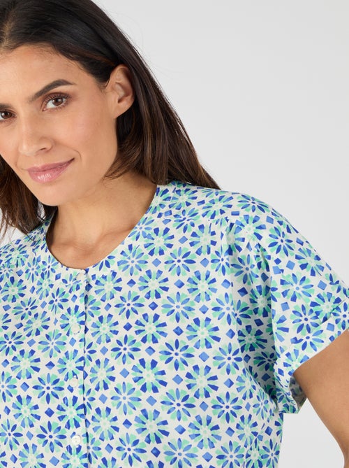 Blouse pure viscose Climatyl - Damart - Kiabi