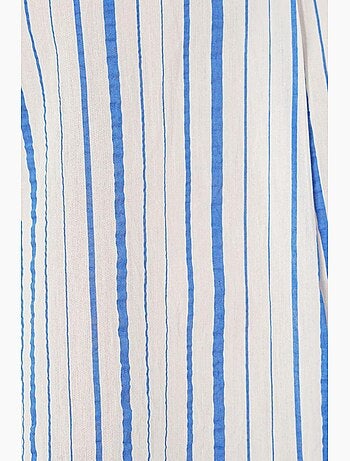 Blouse rayée à col en v bdart