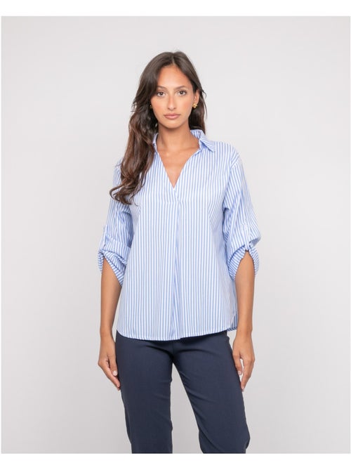 Blouse rayures OVANE - Kiabi Blouse rayures OVANE - Kiabi