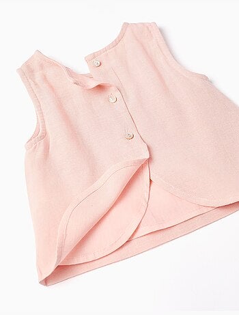 Blouse sans manches + bloomer B&S