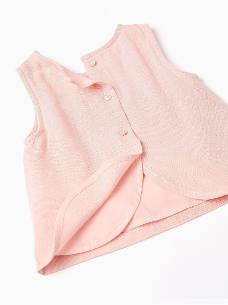 Blouse sans manches + bloomer B&S Rose clair - Kiabi