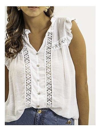 Blouse sans manches FUJELIA