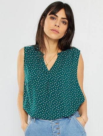 Blouse sans manches