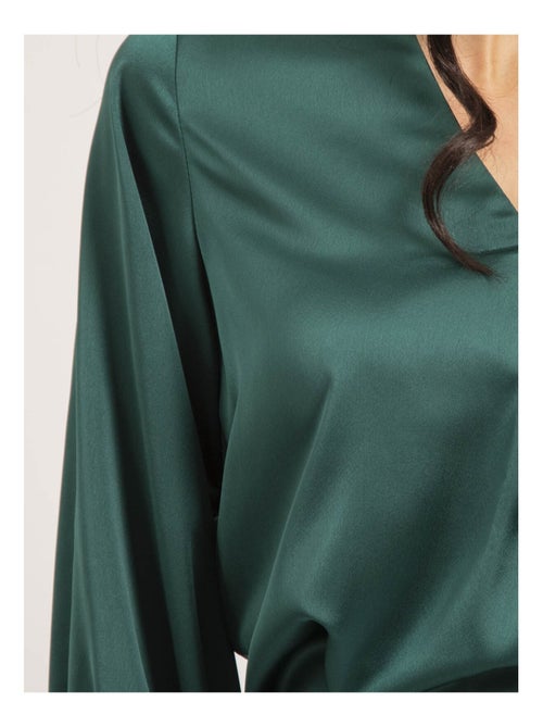 Blouse satin OXANIE - Kiabi