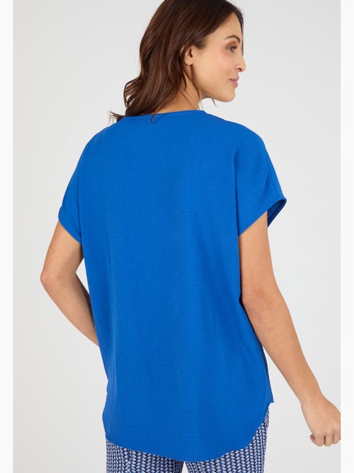 Blouse satinée effet reliefé - damart - Kiabi Blouse satinée effet reliefé - damart - Kiabi