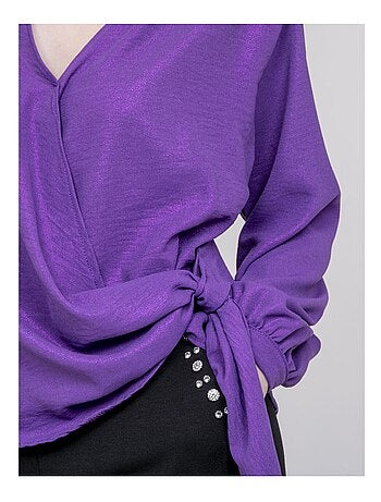 Blouse satinée ONESTA